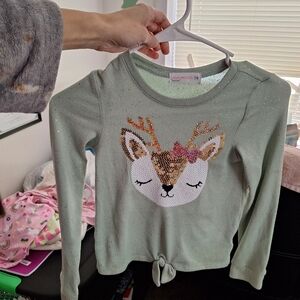 Young and heart sweater